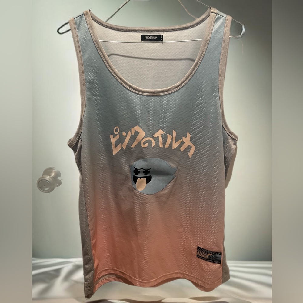 Dope Brand Blue Athletic Shorts with White Stripes - Size Large